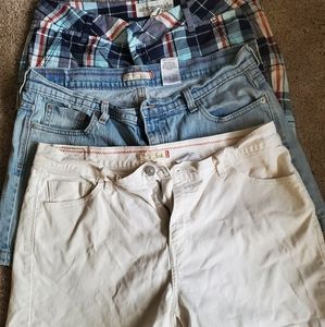 Women's set of 3 Shorts - Summer Closout